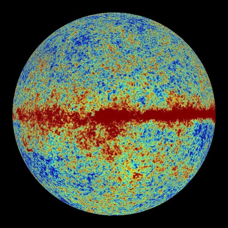 Universo a 380,000 años del Big Bang: mapa de variaciones de temperatura